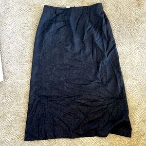 TALBOTS Gray Wool Skirt - Size 16